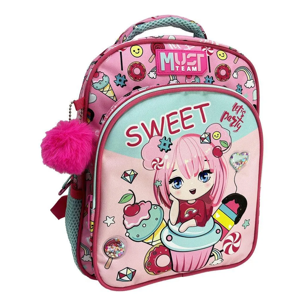 Sac à dos d'école pour la maternelle, indispensable pour l'équipe Let's Party 2 cases