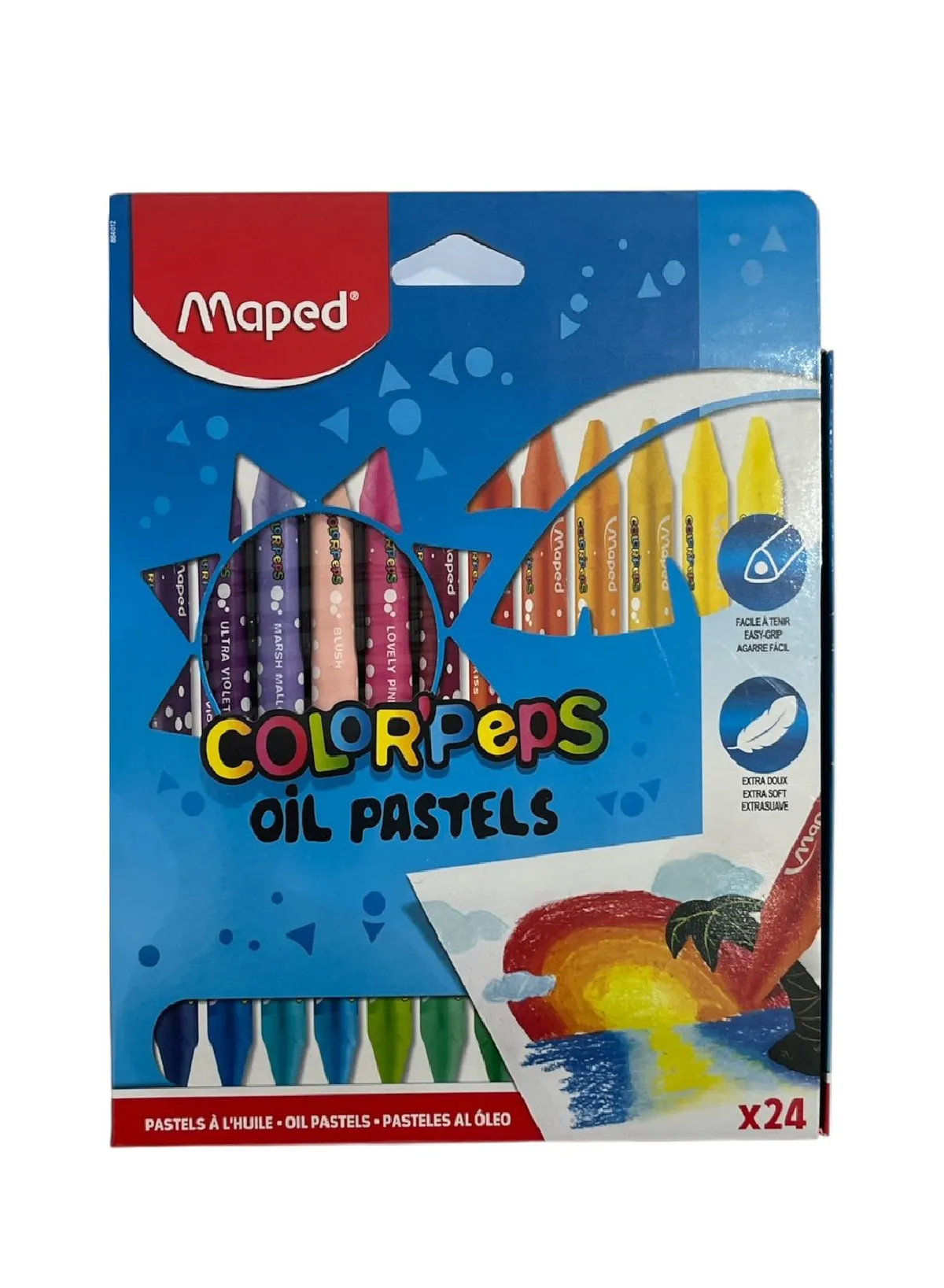POCH DE 12 CRAYONS COLORPEPS INFINITY MAPED