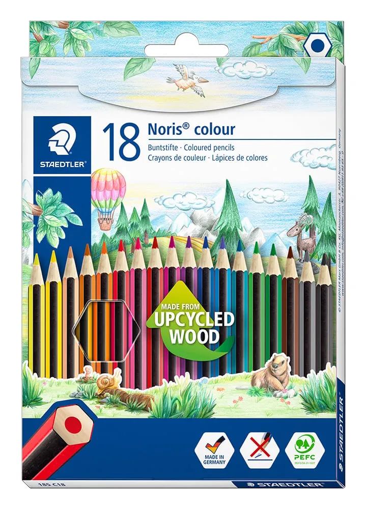 CRAYON COULEUR NORIS DE 18 STAEDTLER