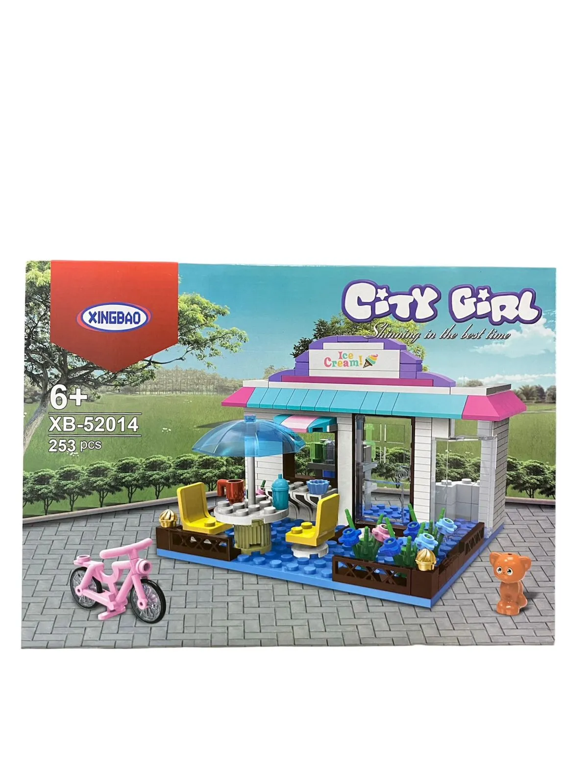 JEU DE CONSTRUCTTION ICE CREAM