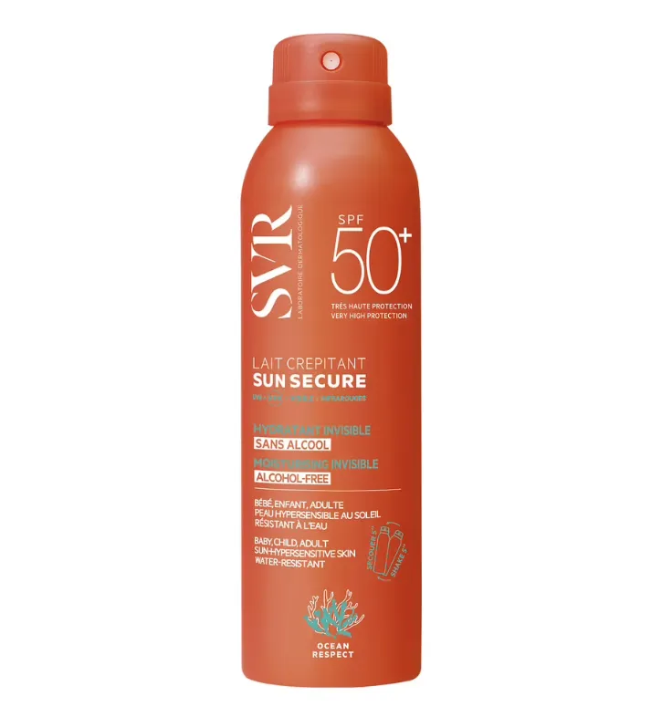 SVR Sun Secure Lait Crépitant SPF50+ 200ml