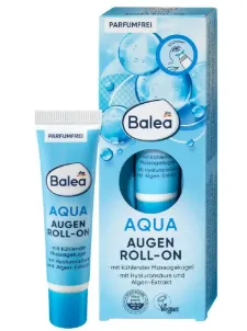 Crème contour des yeux Balea Aqua en tube roll-on, 15 ml