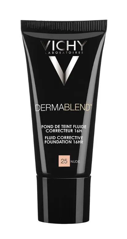 VICHY Dermablend Fond De Teint Fluide Correcteur 16h Teinte 25 Nude 30ml
