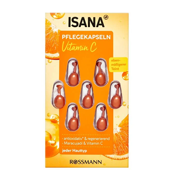 Isana Capsule Sérum Vitamine C & Huile de Maracuja