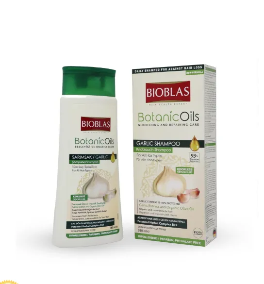 BIOBLAS shampoing ail & huile d'olive