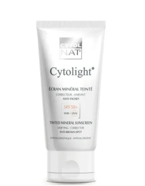 CYTOLNAT CYTOLIGHT ECRAN MINERAL TEINTEE ANTI TACHES SPF50+ 50ML