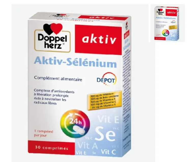 AKTIV SELENIUM 30 GELULES