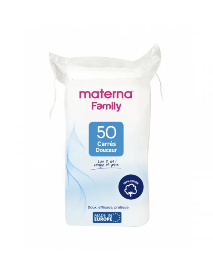 Materna 50 Coton Carrés Douceur