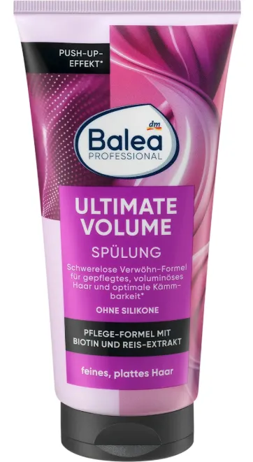 Balea PROFESSIONNEL après-shampoing Volume Ultime, 200 ml