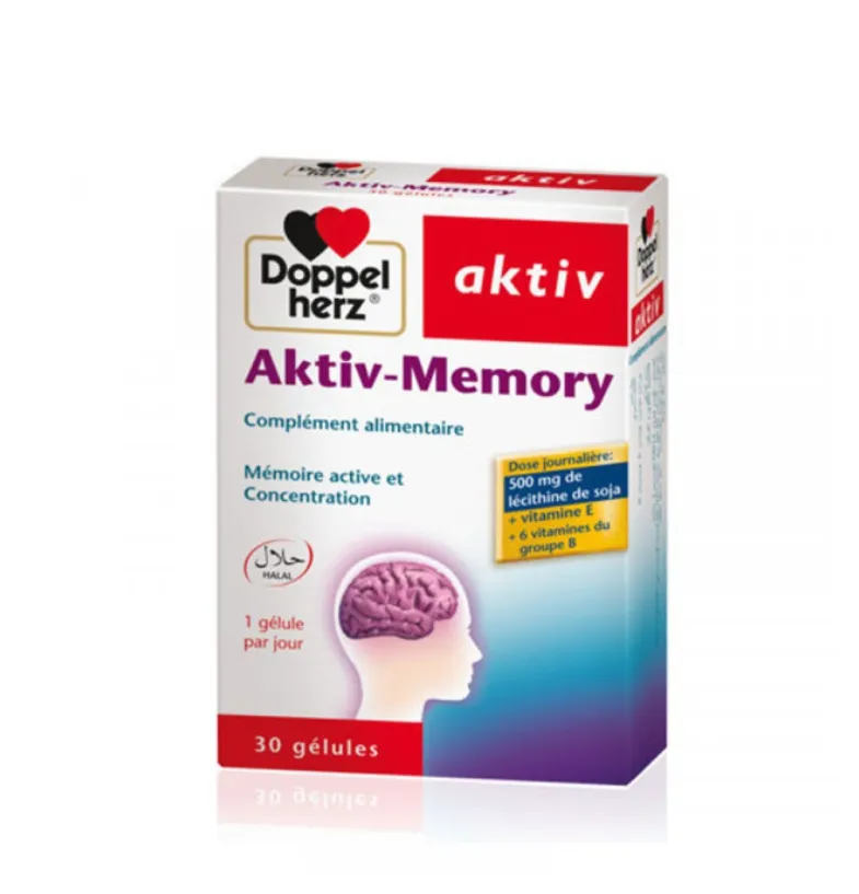 Aktiv Memovit Boite de 30 Gélules