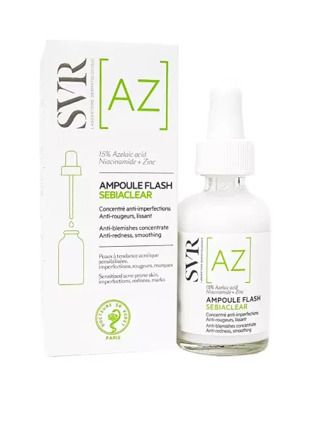 SVR SEBIACLEAR AZ AMPOULE FLASH 30ML