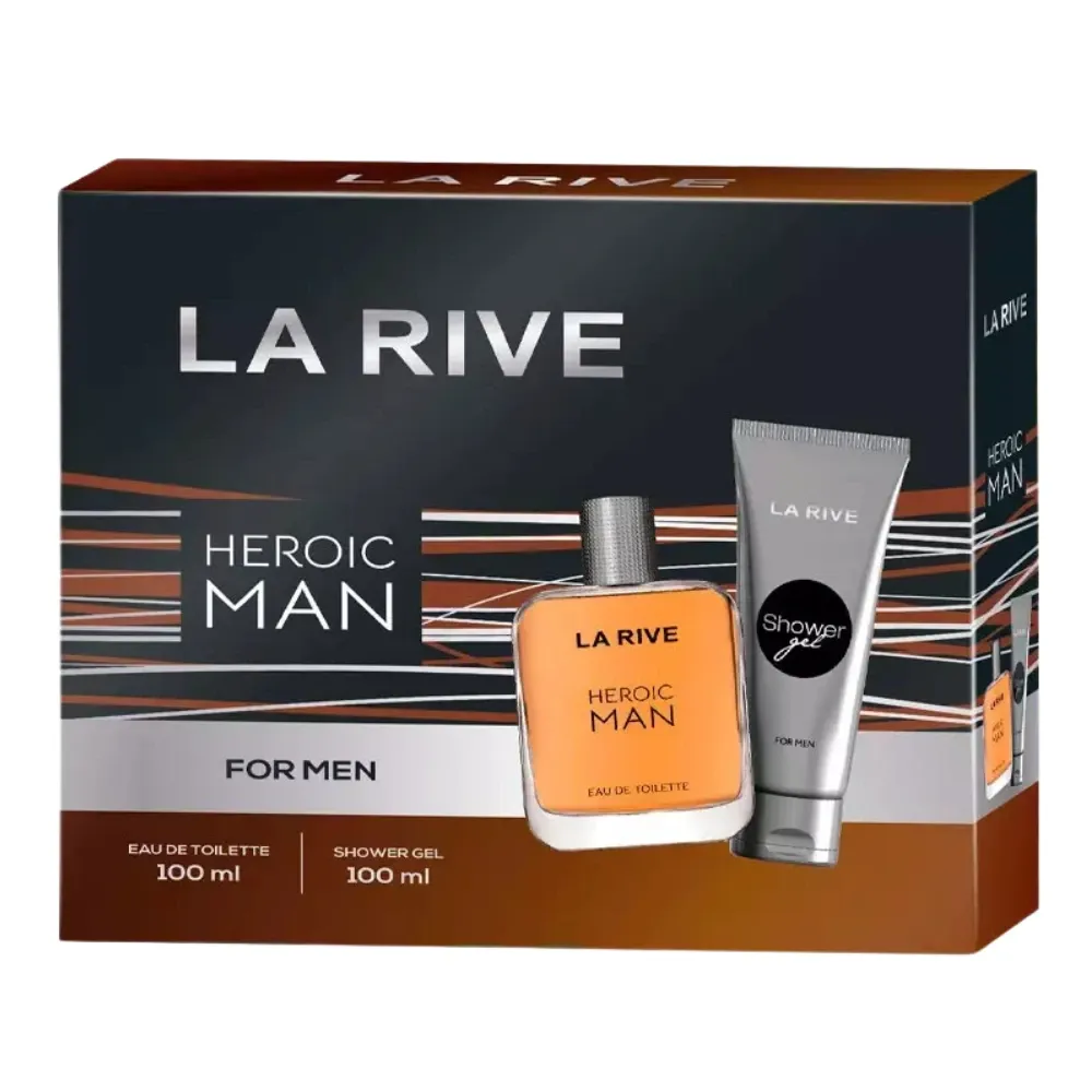Coffret Heroic Man La Rive pour Homme