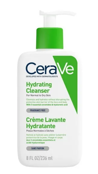 CERAVE CREME LAVANTE HYDRATANTE 236ML