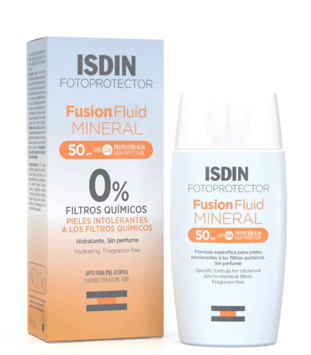 Fotoprotector ISDIN Fusion Fluid MINERAL SPF 50