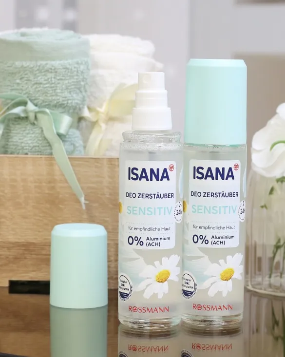 Déodorant ISANA atomiseur sensible