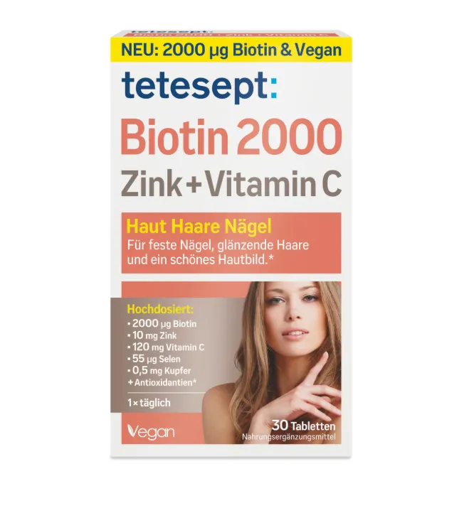 tetesept Biotin 2000 + Zink + Vitamin C