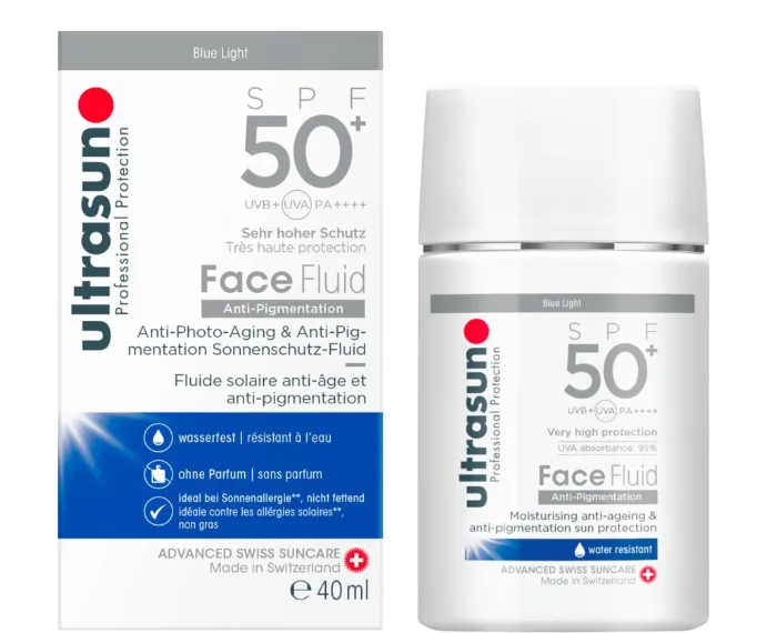 Ultrasun Face Fluid Anti-Pigmentation SPF50+ 40ml