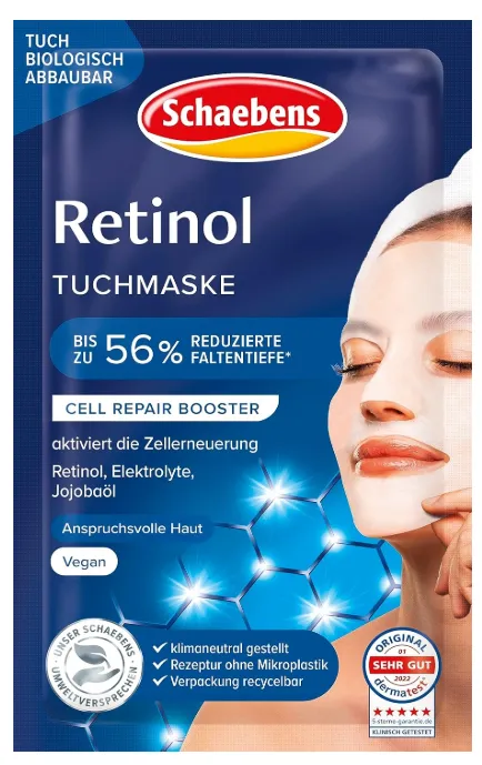 Masque en tissu au rétinol