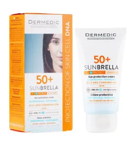 DERMEDIC SUNBRELLA ERAN SPF50+ PEAUX MIXTES A GRASSES 50ML
