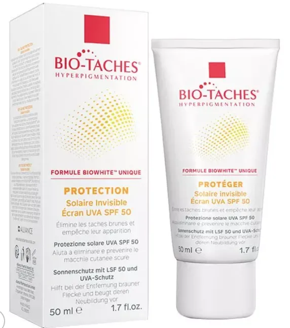 BIOTACHES Solaire Haute Protection SPF50 Invisible 50ml