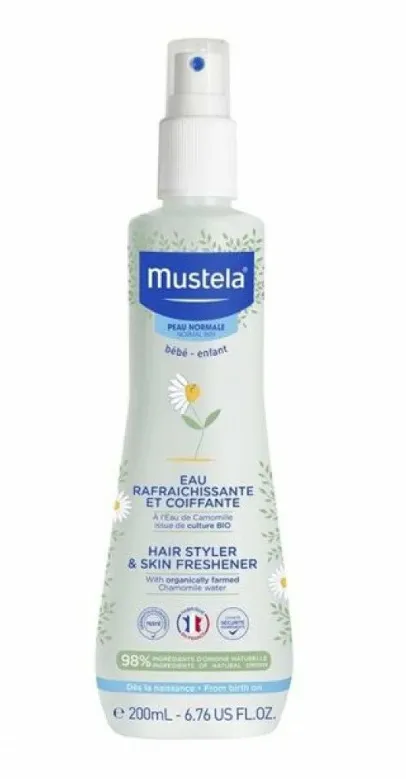 MUSTELA EAU RAFRAICHISSANTE ET COIFFANTE 200ML