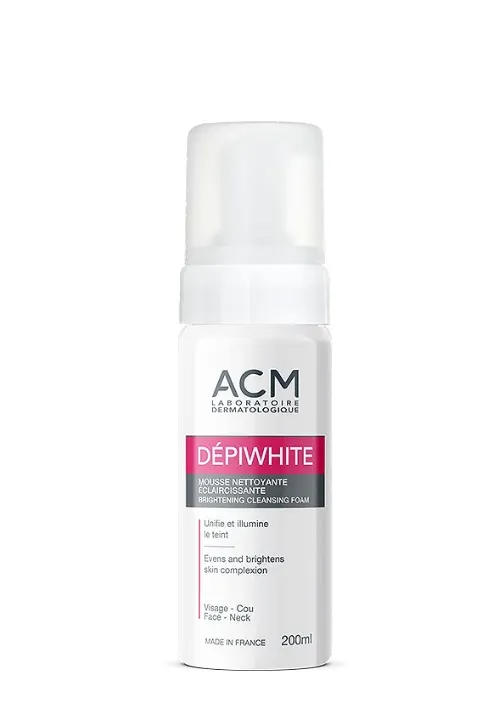 ACM DEPIWHITE MOUSSE NETTOYANTE ECLAIRCISSANTE 200ML
