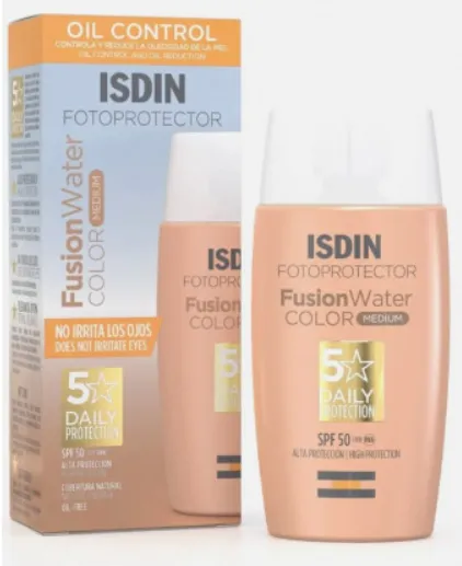 ISDIN FOTOPROTECTOR "Fusion Water Medium SPF 50" 50ML