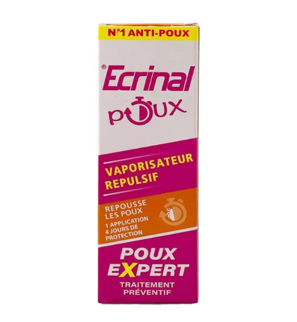 ECRINAL VAPORISATEUR REPULSIF ANTI POUX 75ML