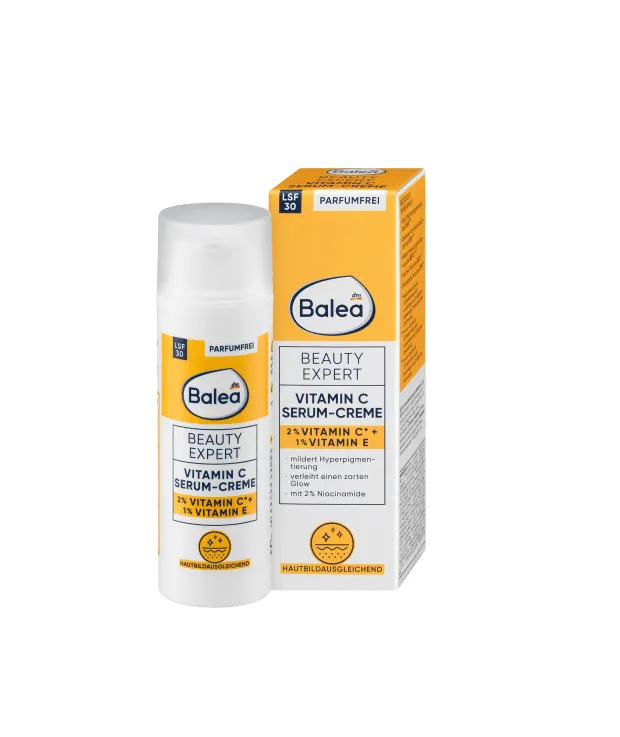 Balea Beauty Expert Vitamin C Serum-Cream SPF30 50 ml