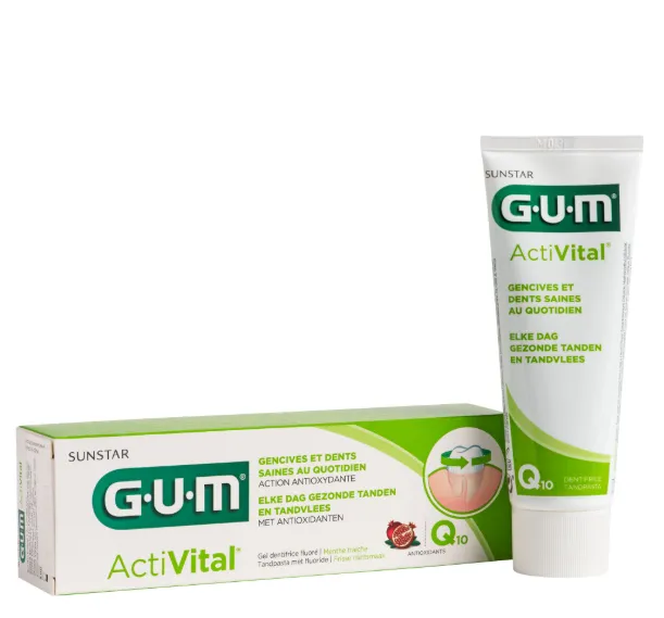 Gel Dentifrice GUM® ActiVital®