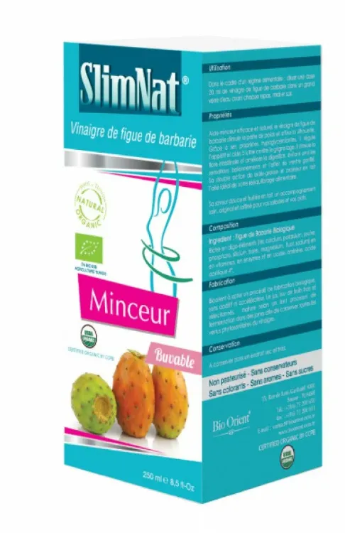 Bio Orient SlimNat Vinaigre de Figue de Barbarie 250ML
