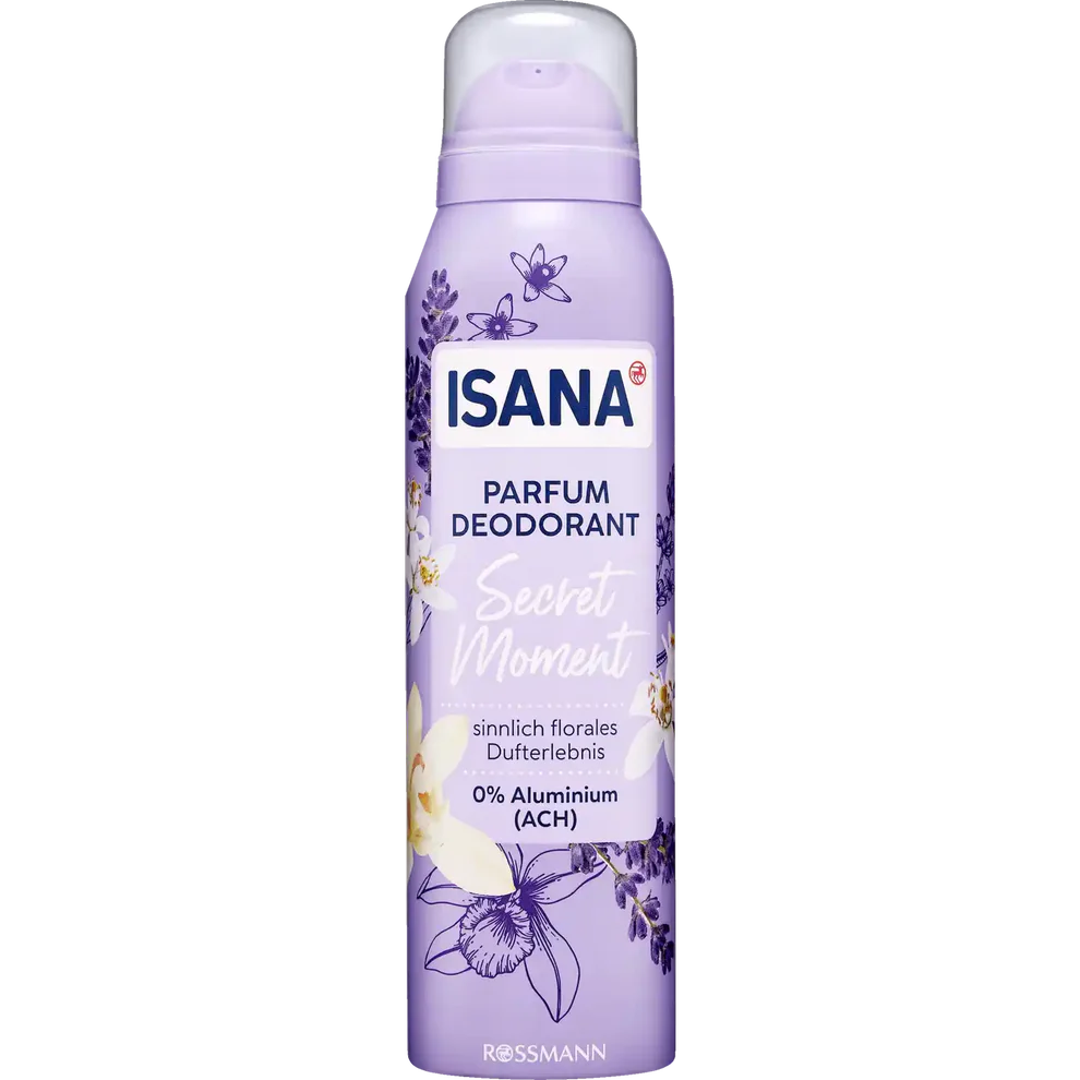 Déodorant parfumé ISANA Secret Moment 150 ml