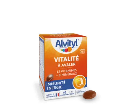 ALVITYL vitalité boite de 40 comprimés à avaler