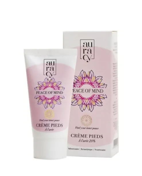 AURACY PEACE OF MIND CREME PIEDS A L'UREE 20% 50GR