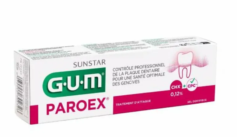 GUM PAROEX GEL DENTIFRICE ANTIPLAQUE 75ML