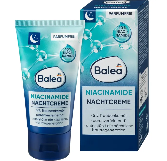 Balea Crème de nuit Niacinamide, 50 ml