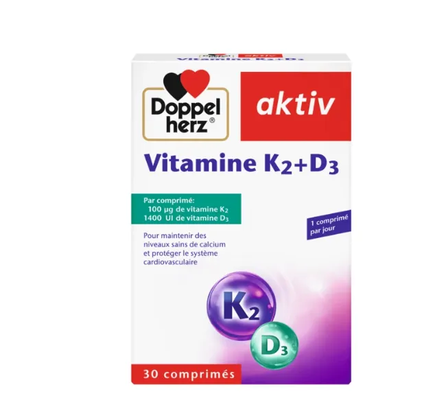 AKTIV VITAMINE K2 + D3 COMPRIMÉS