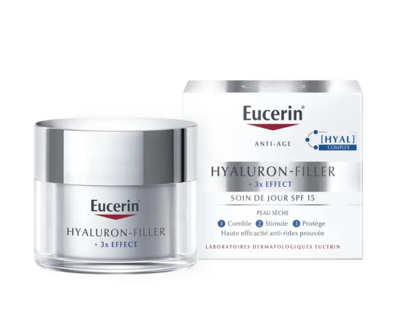 EUCERIN HYALURON-FILLER Soin de Jour Peau Sèche