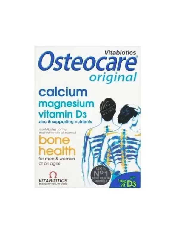 Osteocare Vitabiotics - Complément alimentaire - 90 comprimés