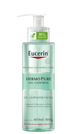 EUCERIN DERMOPURE GEL NETTOYANT PEAUX A IMPERFECTIONS 200ML
