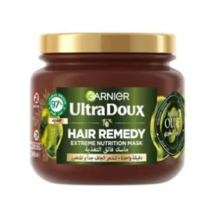 Garnier – Masque Cheveux Ultra Doux Olive Mythique 340ml