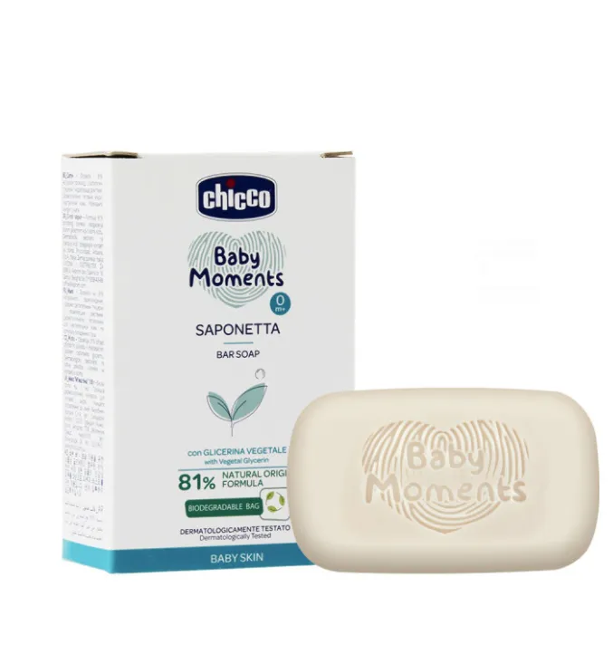 Chicco - Savon bébé Baby Moments - 100g