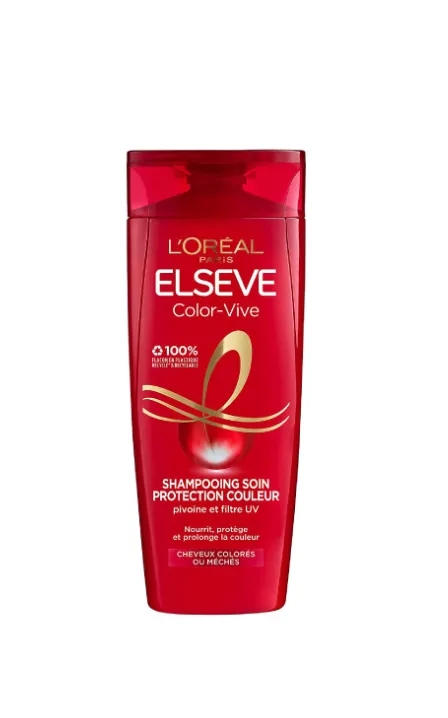 LOREAL Paris ELSEVE COLOR-VIVE SHAMPOOING SOIN PROTECTION DE COULEUR 400ML