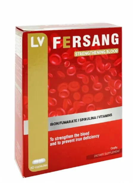 VITAL FERSANG Fortifiant du Sang - 60 Gelules