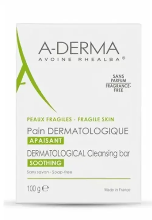 Aderma Pain Dermatologique Apaisant 100G