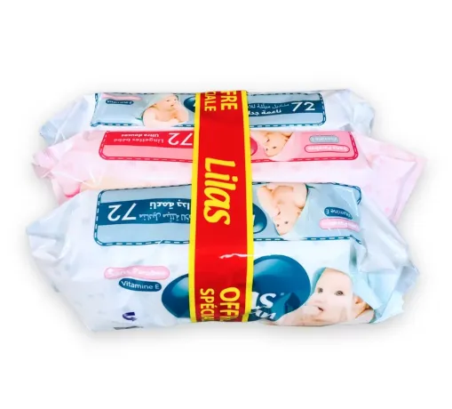 Lilas Lingettes Fantaisie Lot *3