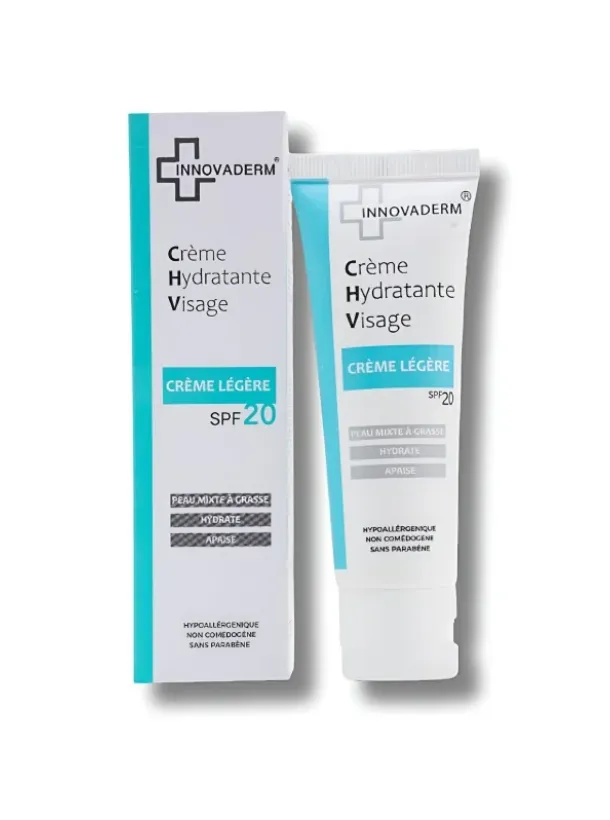 INNOVADERM - CREME LEGERE PEAUX MIXTES A GRASSES 50ML