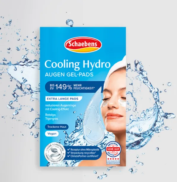 Schaebens Cooling Hydro Augen Gel-Pads 1 Paar