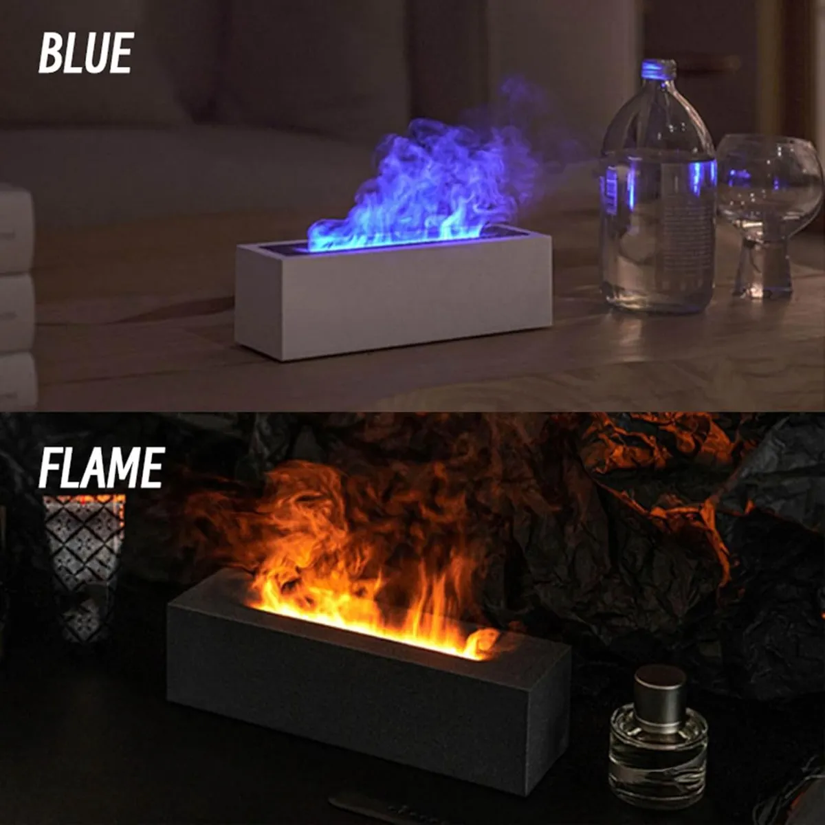Diffuseur flamme cheminée