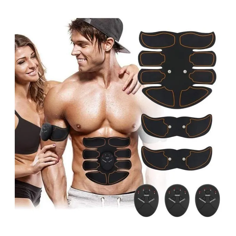 Appareil Abdominaux- Electro stimulateur, Massage Musculaire, Bras,